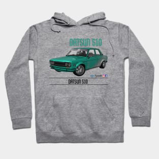 Datsun 510 Halftone Hoodie